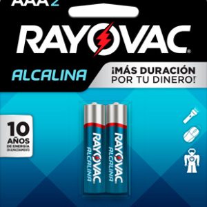 RAYOVAC AAA 2 PILAS