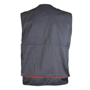 Chaleco Geologo activex Gabardina Gris/Naranja