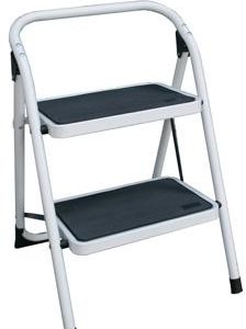 ESCALERA METALICA DE 2 PASOS