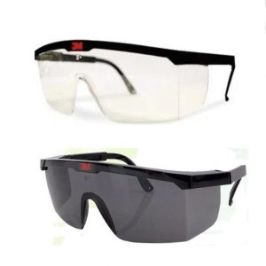 LENTES DE SEGURIDAD MARCO NEGRO 3M