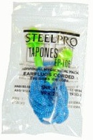 TAPON DE OIDO EN BOLSA STEELPRO EP-06TC.