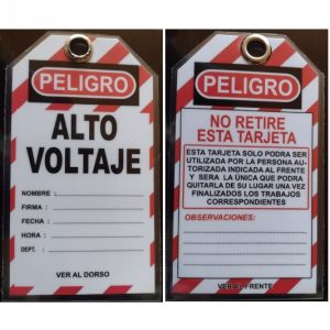 TARJETA (ALTO VOLTAJE)